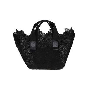 Ermanno Scervino Handbag With Black Lace Overlay - NWT